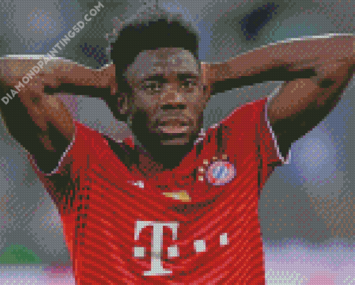 Alphonso Davies Diamond Paintings