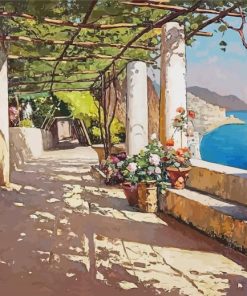 Amalfi Pergola Diamond Paintings