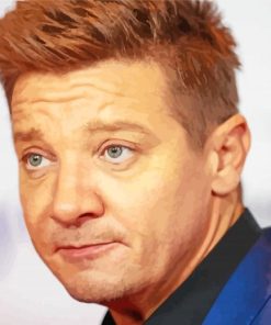 American Actor Jeremy Renner Diamond Paintings