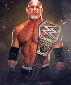 American Professional Wrestler Bill Goldberg Diamond Paintings