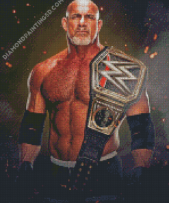 American Professional Wrestler Bill Goldberg Diamond Paintings