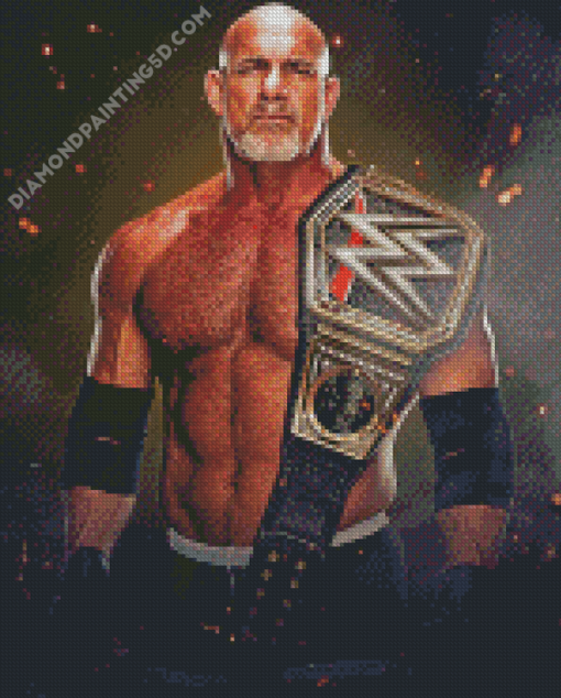 American Professional Wrestler Bill Goldberg Diamond Paintings