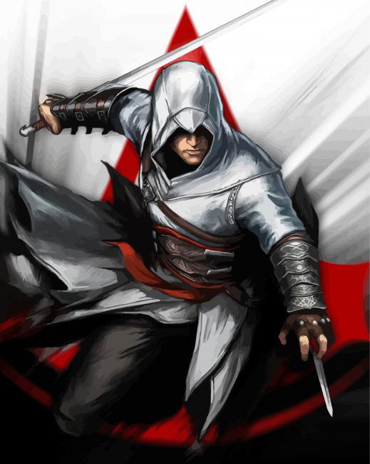 Asassins Creed Ezio Diamond Paintings