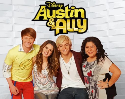 Austin And Ally American Sitcom Diamond Paintings