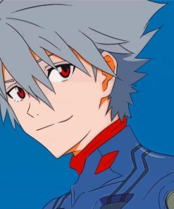 Avangelion Character Kaworu Nagisa Diamond Paintings