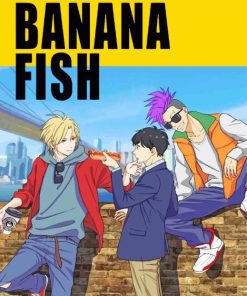 Banana Fish Characters Diamond Paintings