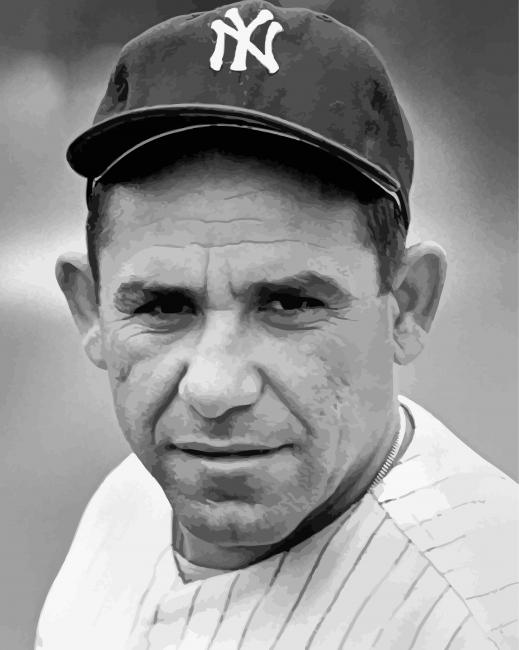 Baseball Catcher Yogi Berra Diamond Paintings