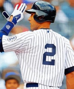 Baseballer Derek Jeter Diamond Paintings