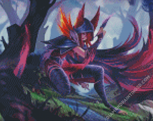 Beautiful Xayah Illustration Diamond Paintings