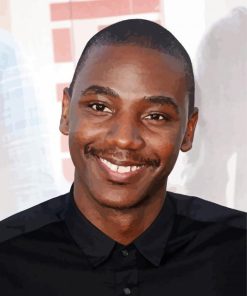 Black And White Jerrod Carmichael Diamond Paintings