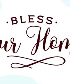 Bless This Home Illustration Diamond Paintings