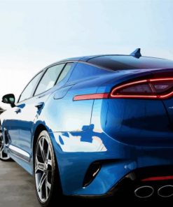 Blue Kia Stinger Diamond Paintings