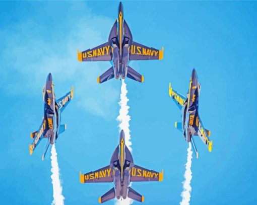 Blue Angels United States Diamond Paintings