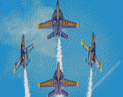 Blue Angels United States Diamond Paintings