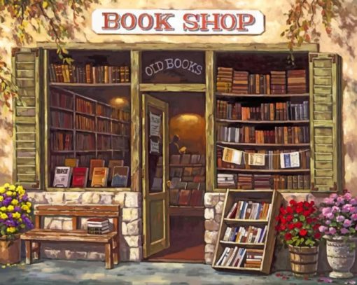 Book Shop Diamond Paintings