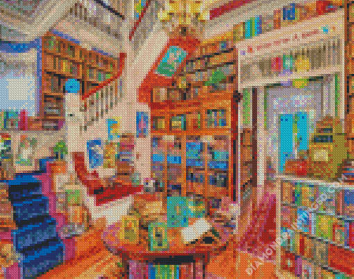 Books Shop Diamond Paintings