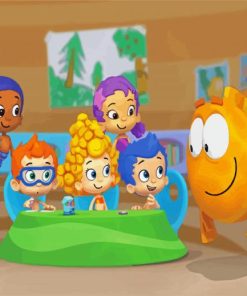 Bubble Guppies Characters Diamond Paintings