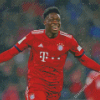 Canadian Footballer Alphonso Davies Diamond Paintings