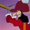 Captain Hook Character Diamond Paintings