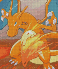 Charizard Pokemon Diamond Paintings