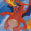 Charizard Fire Dragon Diamond Paintings