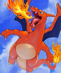 Charizard Fire Dragon Diamond Paintings