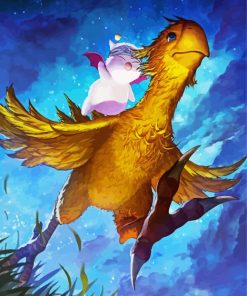 Chocobo Illustration Diamond Paintings