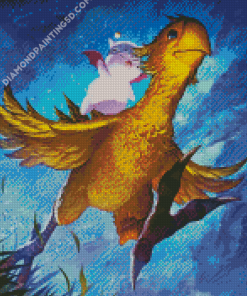 Chocobo Illustration Diamond Paintings