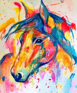 Colorful Horses Diamond Paintings