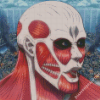 Colossal Titan Anime Character Diamond Paintings