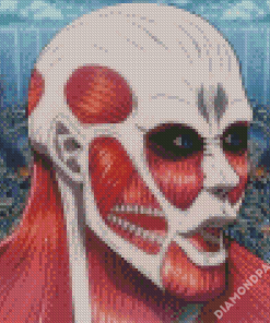 Colossal Titan Anime Character Diamond Paintings