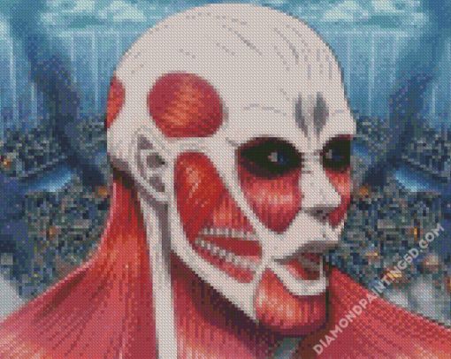 Colossal Titan Anime Character Diamond Paintings