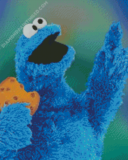 Cookie Monster Diamond Paintings