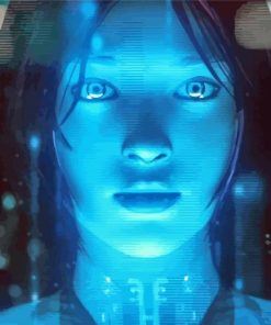 Cortana Halo Tv Serie Diamond Paintings