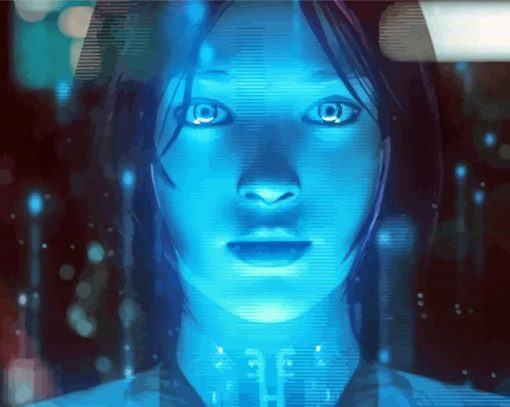 Cortana Halo Tv Serie Diamond Paintings