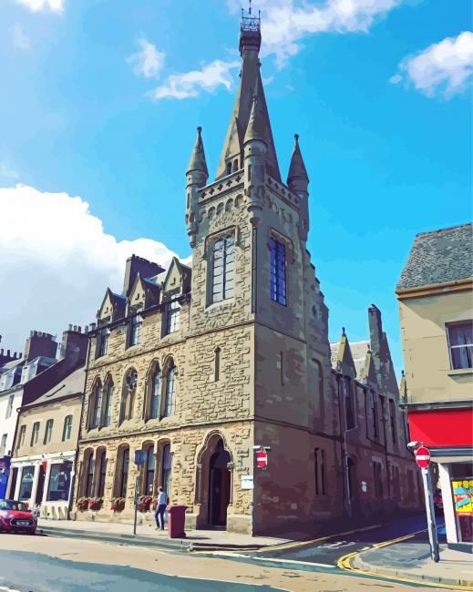 Cupar Buildings Diamond Paintings