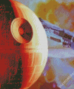 Death Star In Star Wars Diamond Paintings