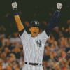 Derek Jeter Player Diamond Paintings