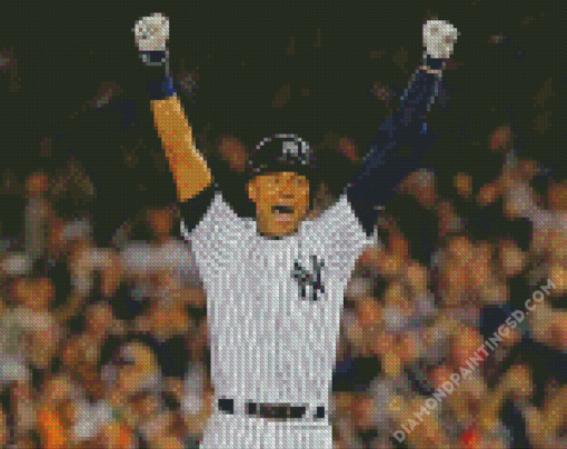 Derek Jeter Player Diamond Paintings