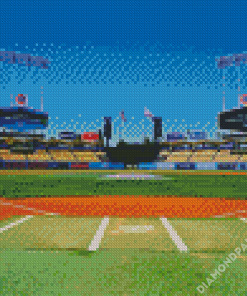 Dodger Stadium In Los Angeles Diamond Paintings