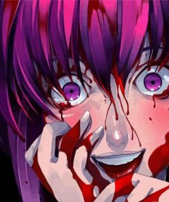 Doki Doki Literature Club Bloody Yuri Diamond Paintings