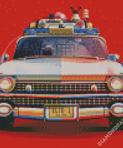 Ecto 1 Art Diamond Paintings