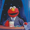 Elmo Muppet Sesame Street Diamond Paintings