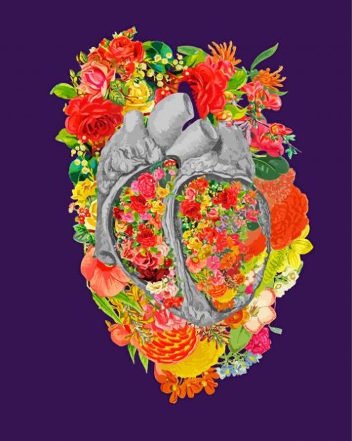 Floral Anatomy Diamond Paintings