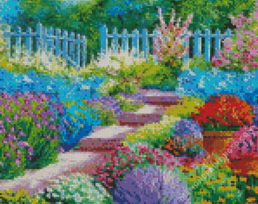 Flower Garden Diamond Paintings