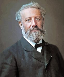 French Novelist Jules Verne Diamond Paintings