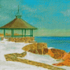 Gazebo by The Sea Diamond Paintings