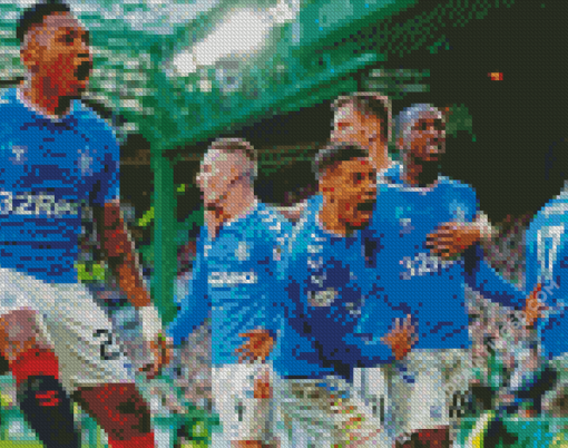 Glasgow Rangers Team Diamond Paintings