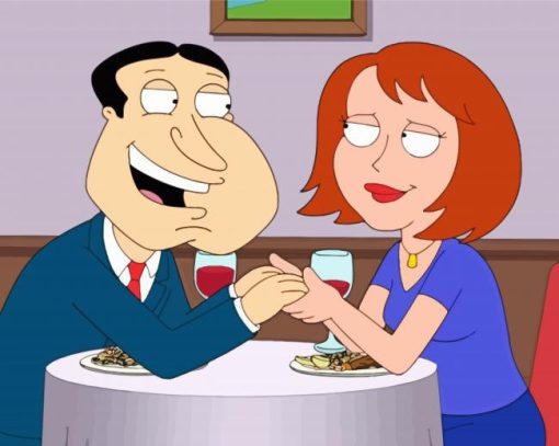 Glenn Quagmire On Date Diamond Paintings