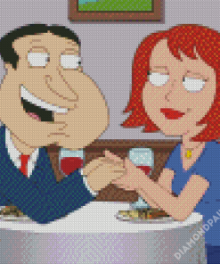 Glenn Quagmire On Date Diamond Paintings